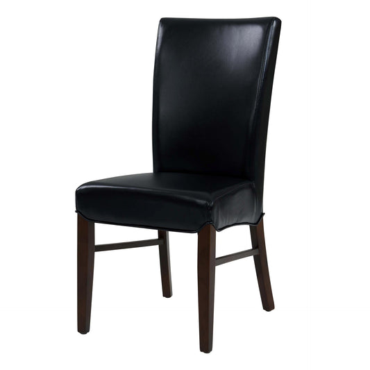 Milton Bonded Leather Dining Chair,Set of 2