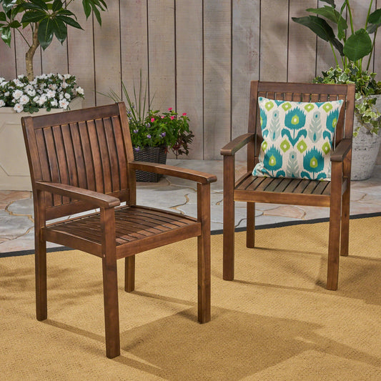 Wilson Dining Chair - Dark Brown