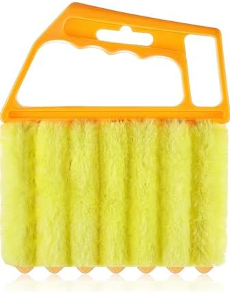 AHI Elite 02/Pack Hand-Held Cleaner, Dusting Cleaner, Tool for Windows, Shutters, Shades Blinds, Dust Cleaner Brush, Air Conditioner Duster, Dirt Cleaner for Housework Washable Reusable