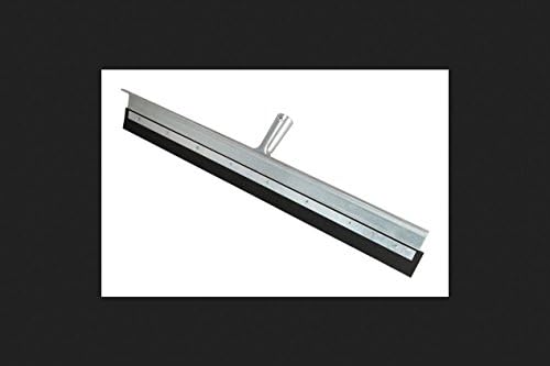 Unger Professional AquaDozer MAX Smooth Surface Straight Floor Squeegee, 24",Silver
