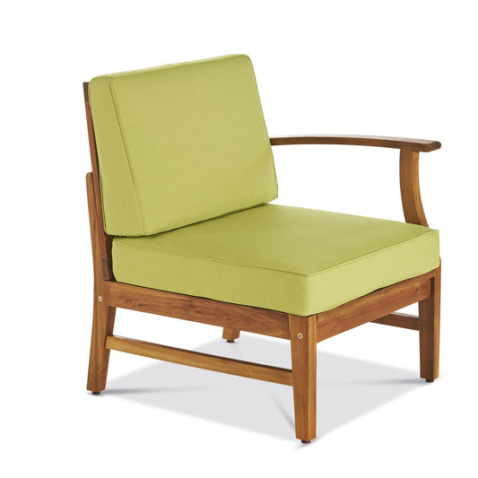 Perla Right Armchair - Green