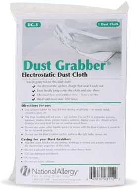Dust Grabber Magnetic Dusting Cloth - 4 Pack