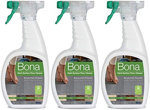 Bona Stone Tile & Laminate Floor Cleaner Spray MegaPack Pack of 3