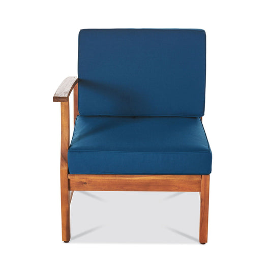 Perla Left Armchair, Blue