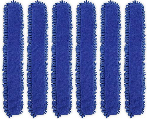 CleanAide® Chenille and Terry Weave Microfiber Duster Cover 6 Pack