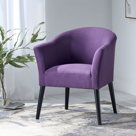 Arm Chair - Plum