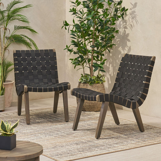 Charlotte Lounge Chair - Black