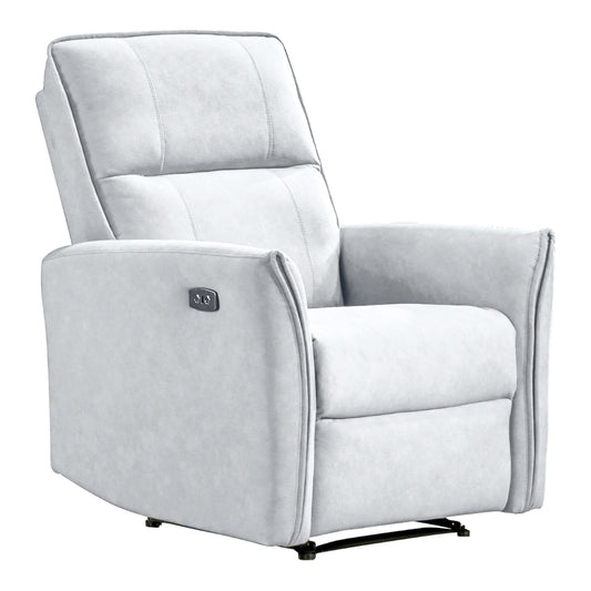 Ashland Grey Suede Recliner Chair