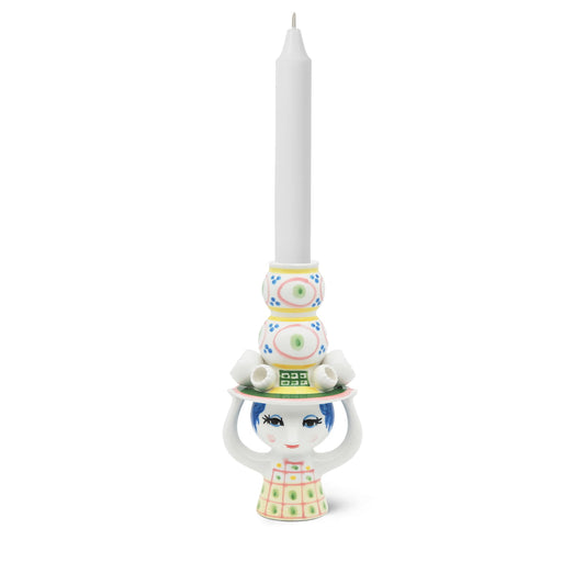 Bjørn Wiinblad Eva Lady with Hat Candle Holder