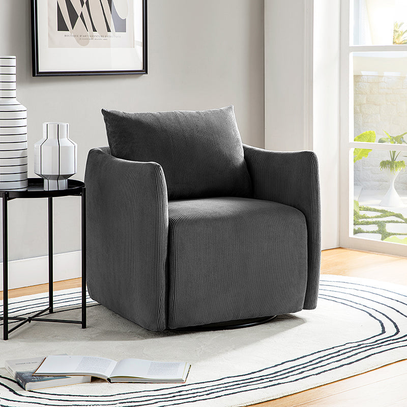 Angela Swivel Barrel Chair
