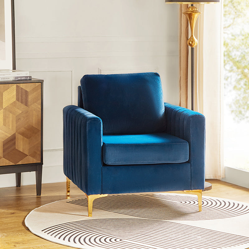 Didyme Velvet Club Armchair