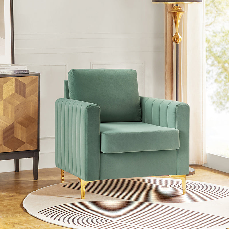 Didyme Velvet Club Armchair