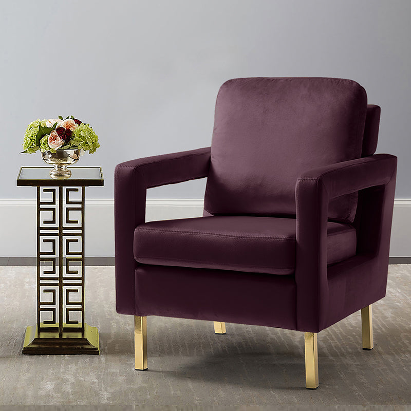 Valentina Velvet Armchair