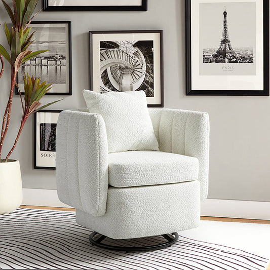 Colin Swivel barrel Chair