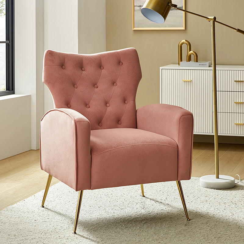 Amira Tufted Velvet Armchair
