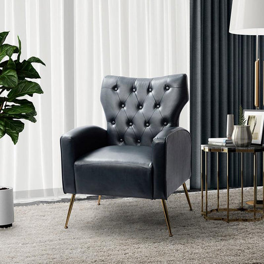 Aconteus Vegan Leather Armchair - Hulala Home