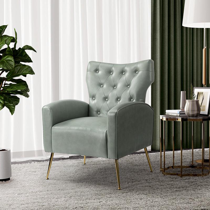 Aconteus Vegan Leather Armchair - Hulala Home