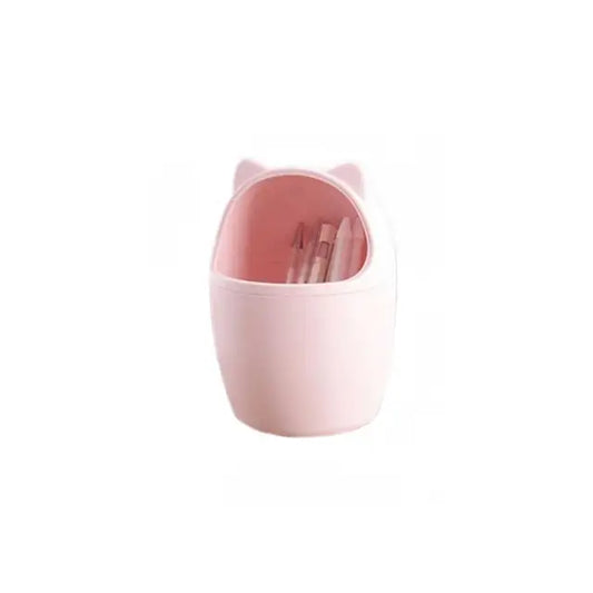 Cartoon Trash Bin Cartoon Trash Bin Desktop Tissue Barrel Desktop Trash Can Storage Box Cute Trash Can Cute Pencil Holder
