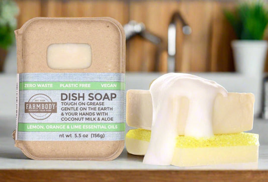 Solid Dish Soap | Zero Waste | Plastic Free | Vegan