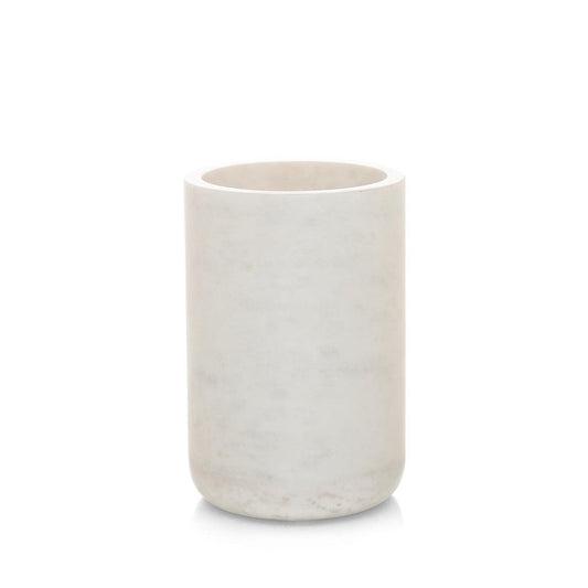 White Marble Medium Holder / Bottle Chiller