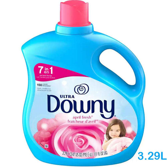 Downy - 7 in 1 April Fresh Liquid Fabric Softener & Conditioner 3.29L