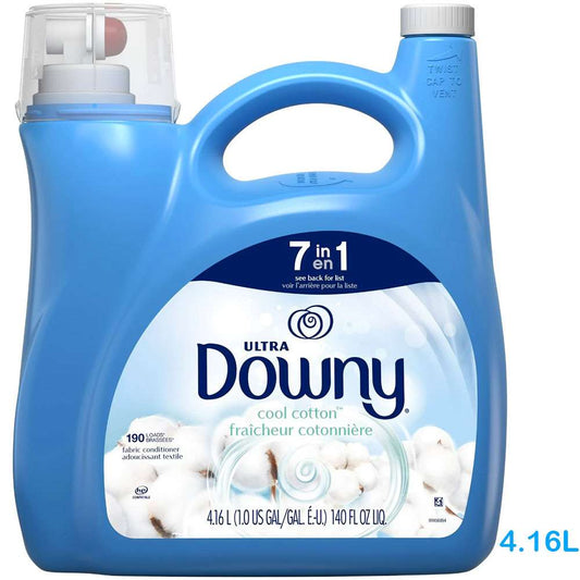 Downy - 7 in 1 Cool Cotton Liquid Fabric Softener & Conditioner 4.16L