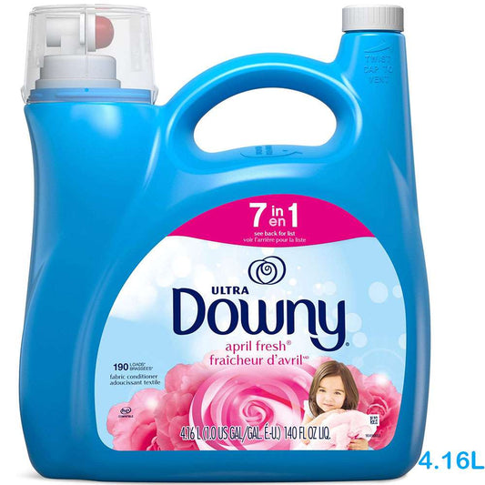 Downy - 7 in 1 Ultra Liquid Fabric Softener & Conditioner April Fresh 4.16L