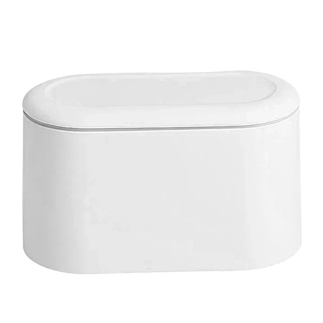 Mini Trash Box Desktop Cans Practical Waste Bins With Lid Household Office Clean Trash Desk Gift|Waste Bins|