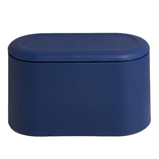 Mini Trash Box Desktop Cans Practical Waste Bins With Lid Household Office Clean Trash Desk Gift|Waste Bins|
