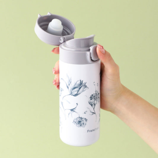 One Touch Stainless Steel Bottle 350Ml Lilia