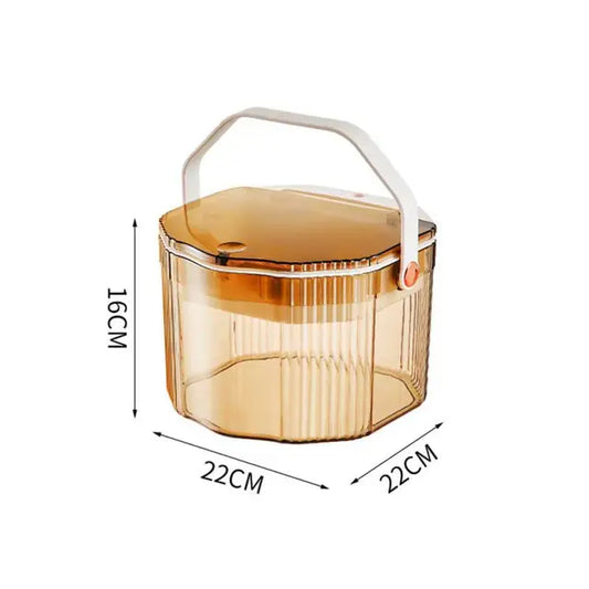 Tea Residue Bucket Tea Residue Separation Rubbish Tea Set Trash Can Drainage Tea Room Waste Water Bucket Garbage Can Waste Water