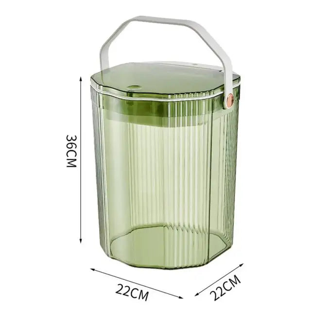 Tea Residue Bucket Tea Residue Separation Rubbish Tea Set Trash Can Drainage Tea Room Waste Water Bucket Garbage Can Waste Water