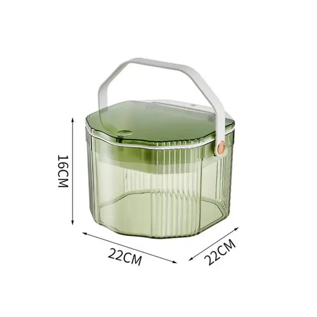 Tea Residue Bucket Tea Residue Separation Rubbish Tea Set Trash Can Drainage Tea Room Waste Water Bucket Garbage Can Waste Water