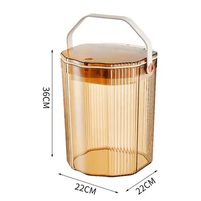 Tea Residue Bucket Tea Residue Separation Rubbish Tea Set Trash Can Drainage Tea Room Waste Water Bucket Garbage Can Waste Water