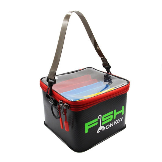 Yannee 48 Slot Squid Jig Case EVA Fishing Lure Storage Bucket Boat Tackle Bag Container