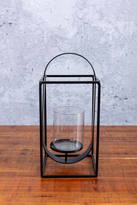 Black Candle Holder Large