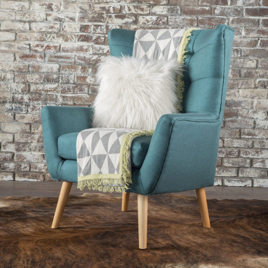 Nh-Comfortcove - Club Chair - Teal - Fabric