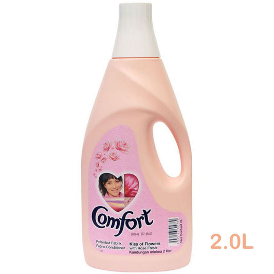 Comfort Fabric Softener & Conditioner, Kiss of Flowers Rose Fresh 2.0L