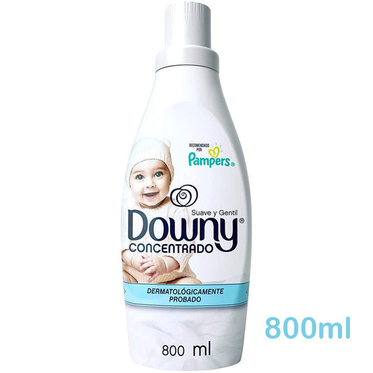 Downy - Fabric Softener Suave Y Gentil (Soft and Gentle) Recommended for Pampers 800ml (Random Packing)