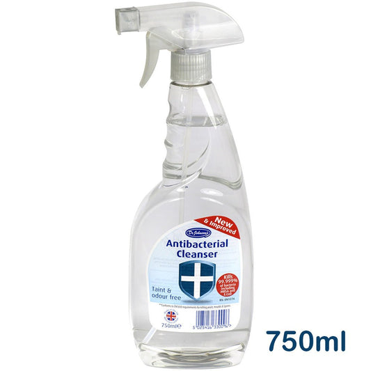 DR JOHNSONS - Antibacterial Disinfectant Cleanser Spray 750ml