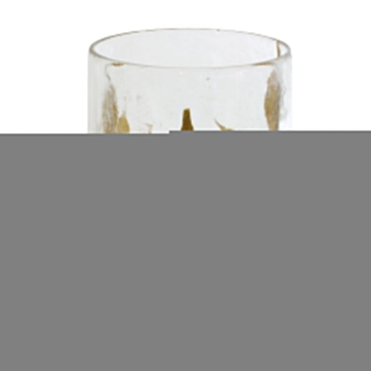 Dried Leaf Candle Holder, Set of 3