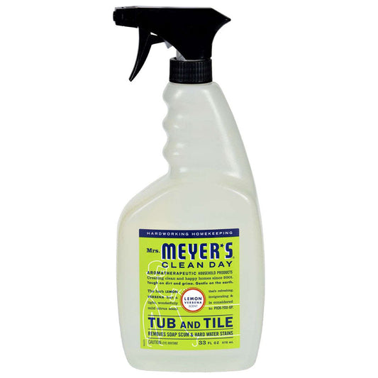 Mrs. Meyer's Tub And Tile Cleaner, Lemon Verbena, 33 Ounces