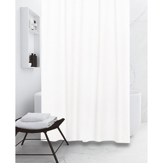 My Store PEVA Shower Curtain Liner 12 Metal Grommets, White, 70x72 Inches