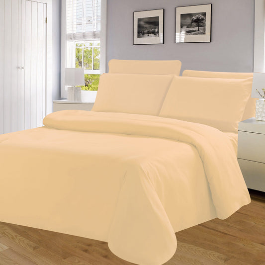 Winston 6 Piece Microfiber Wrinkle Free Sheet Set, Taupe, King