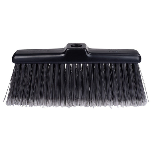 Kitchen Broom Head Black Lightweight Compact. Picks up Finest particles of Dust