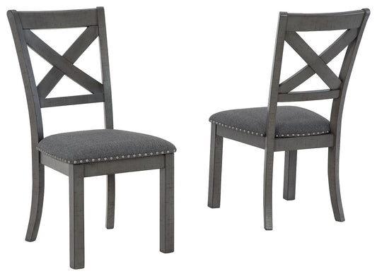 Azura 2 Gray Dining Side Chairs