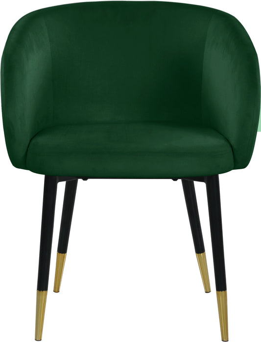 Verve Green Velvet Dining Chair