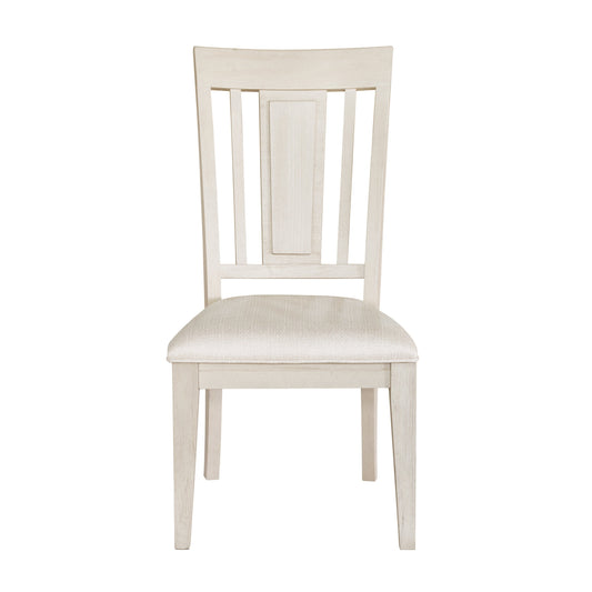 Ares 2 Natural Splat Back Side Chairs