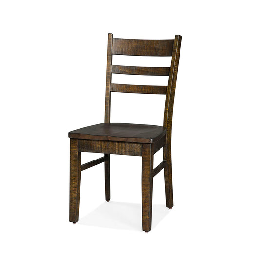 Allure 2 Classic Dark Brown Ladder Back Chairs