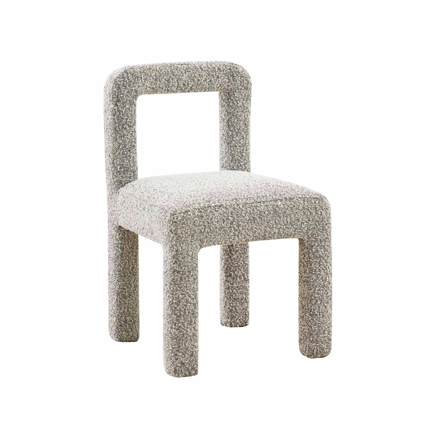 Sunlight Grey Boucle Dining Chair